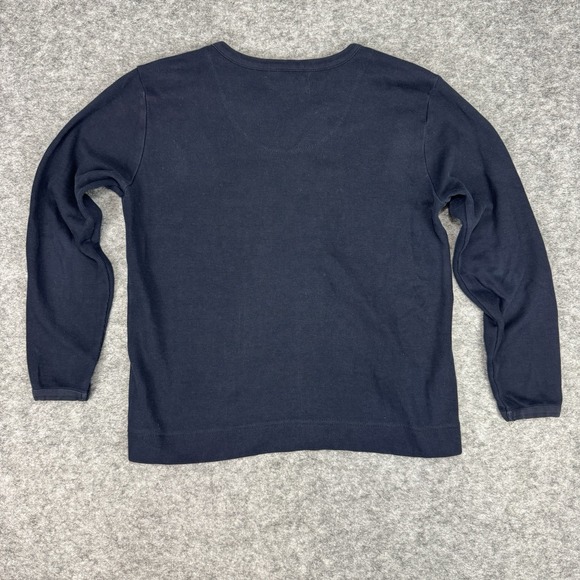 Karen Scott Sport Womens Small Christmas Gingerbread Embroidered Zip Up Cardigan - Picture 3 of 8